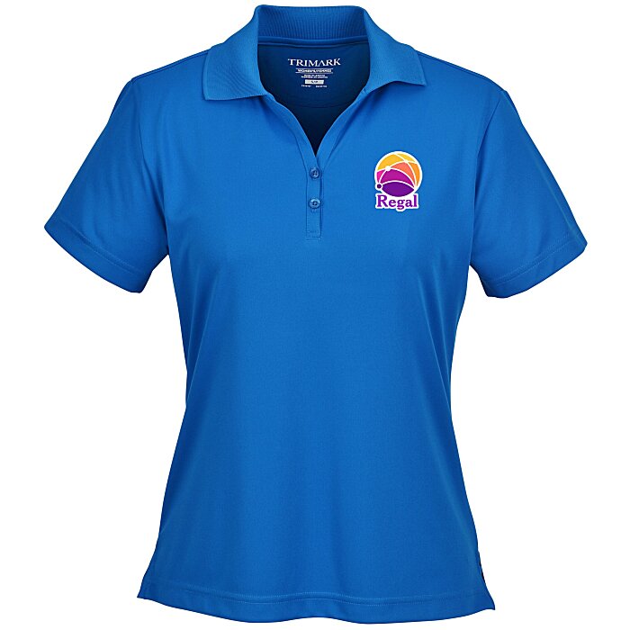 Custom Moreno Textured Micro Polo - Ladies' - TE Transfer