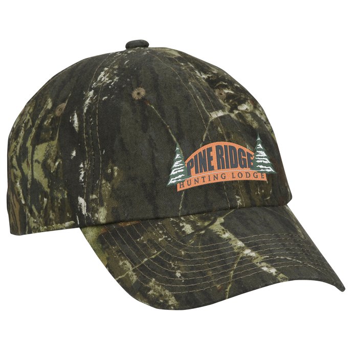 Custom Hunter's Hideaway Cap - Mossy Oak Break-Up