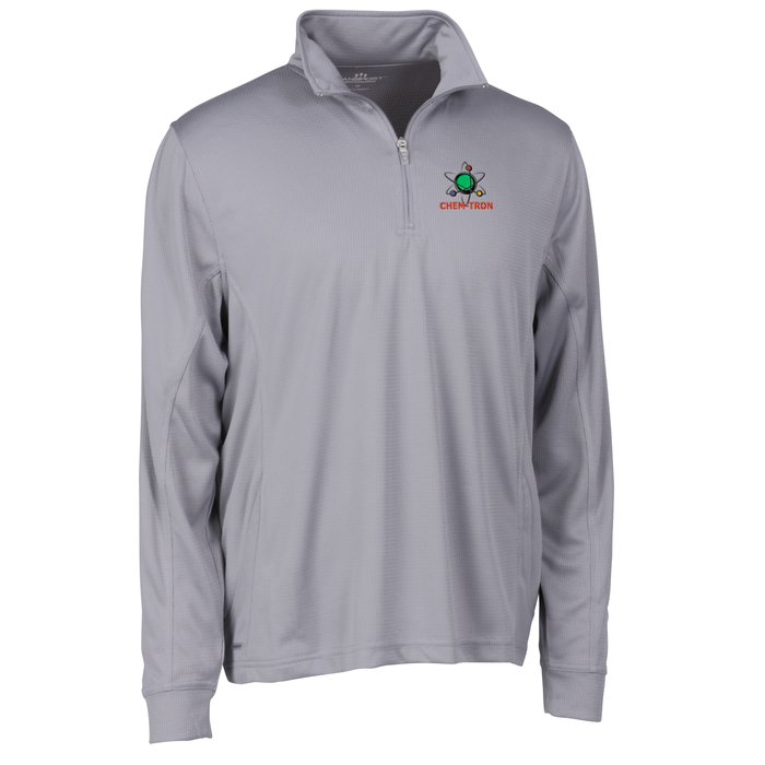 Custom Vansport Mesh 1/4-Zip Tech Pullover - Men's - Embroidered