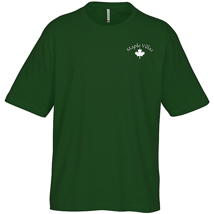 Custom Euro Spun Cotton T-Shirt - Men's - Screen
