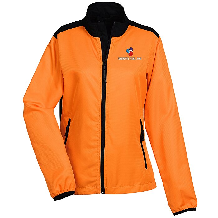 Custom Hudson Colourblock Lightweight Jacket - Ladies'