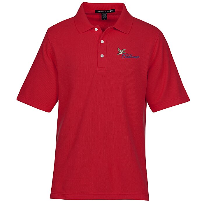 Custom DryTec20 Cotton Performance Polo - Men's