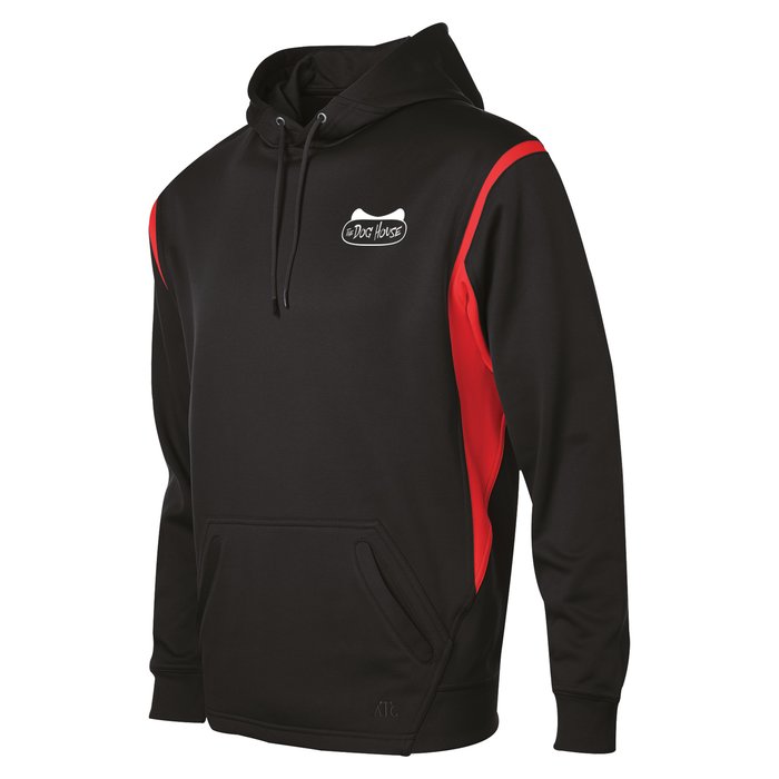 Custom Ptech VarCITY Wicking Hooded Sweatshirt - Screen