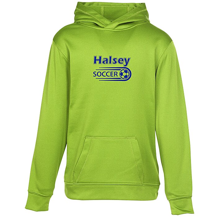 Custom Game Day Performance Hooded Sweatshirt - Youth - Screen