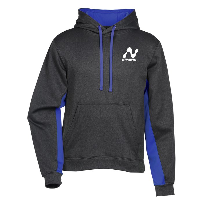 Custom Game Day Colourblock Performance Hooded Sweatshirt - Screen