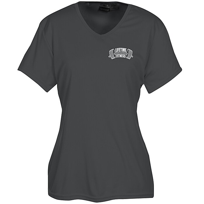 Custom Stain Release Performance T-Shirt - Ladies'