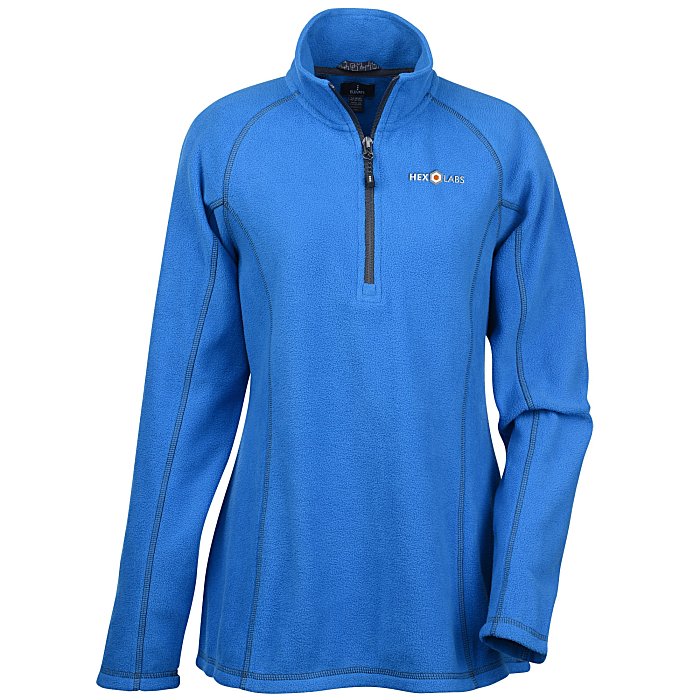Custom Rixford 1/2-Zip Pullover Microfleece - Ladies'