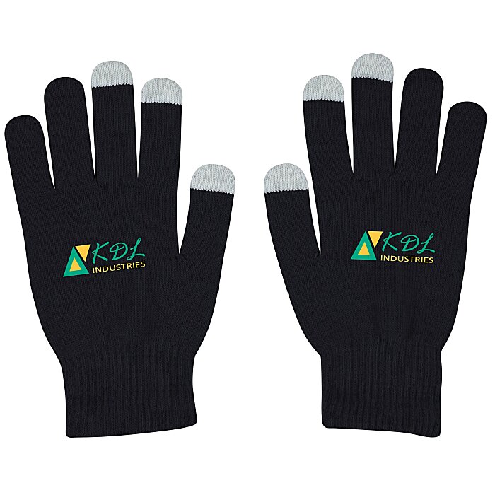 Custom Conduct Gripper Tech Gloves