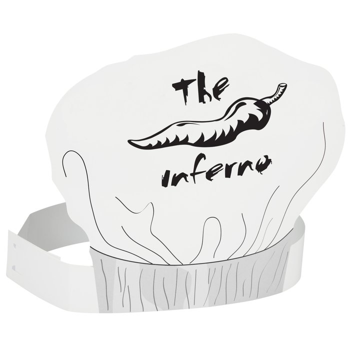 Custom U-Colour Headband - Chef's Hat