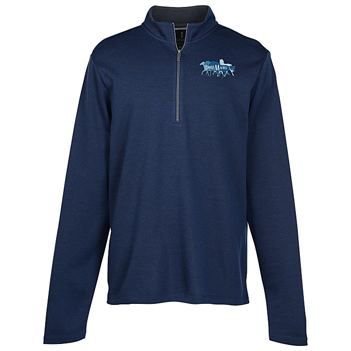Custom Stratton Wool Blend 1/4-Zip Knit Pullover - Men's