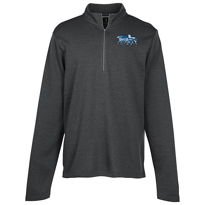 Custom Stratton Wool Blend 1/4-Zip Knit Pullover - Men's - 24 hr