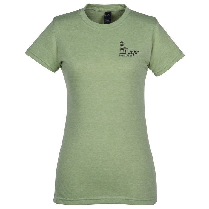Custom M&O Fine Blend T-Shirt - Ladies' - Screen