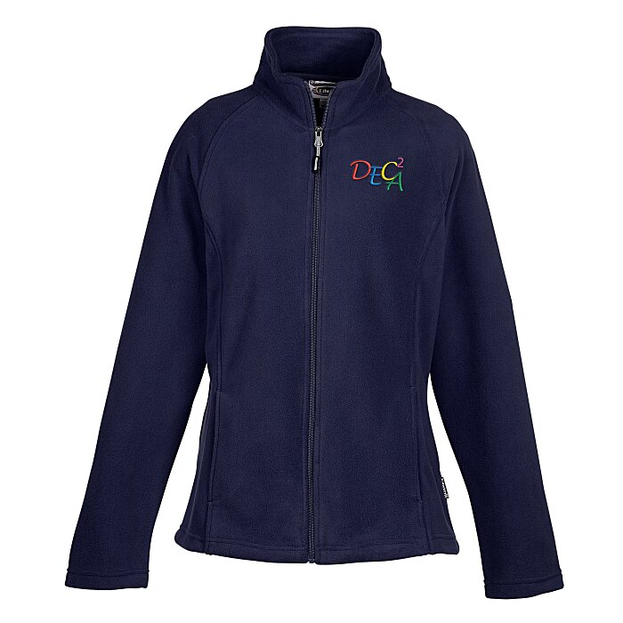 Custom Midweight Microfleece Jacket - Ladies'