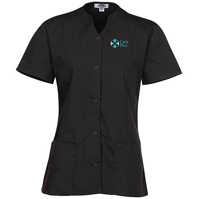 Custom Snap Front Smock - Ladies'