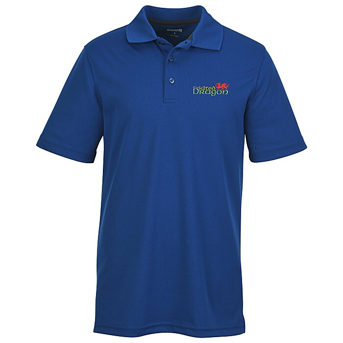 Custom Dry-Mesh Hi-Performance Polo - Men's - Embroidered