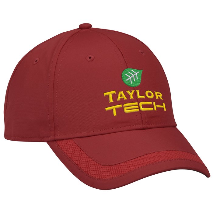 Custom Performance Mesh Stripe Cap