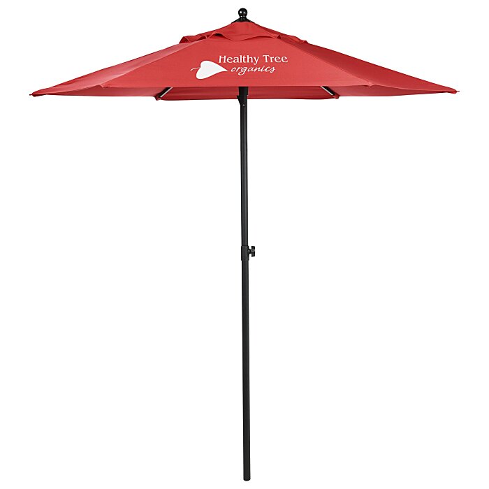 Custom Steel Market Umbrella - 7 feet