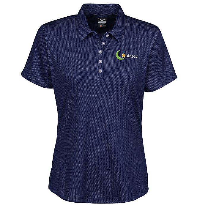 Custom Callaway Birdseye Polo - Ladies'