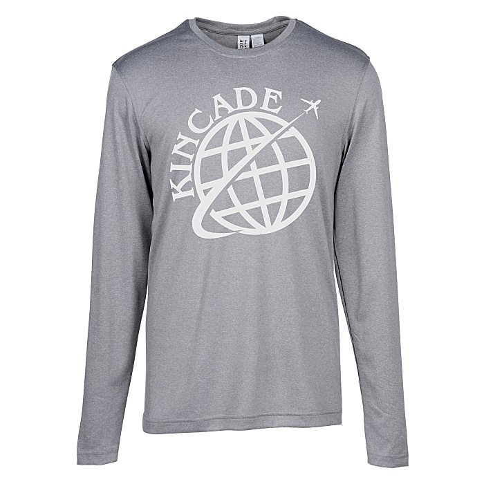 Custom Clique Charge Active LS Tee - Men's