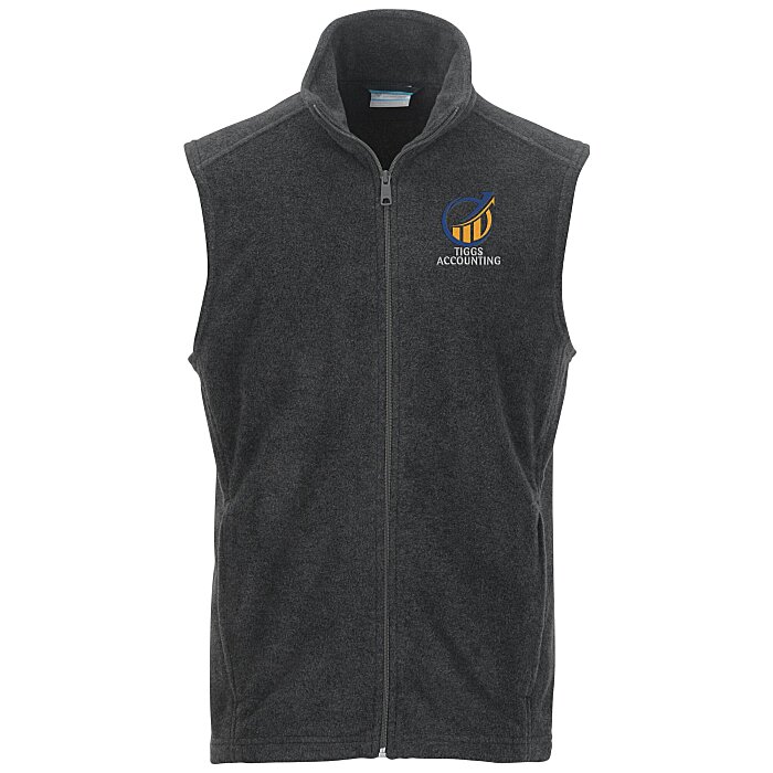 Custom Columbia Fleece Vest - Men's