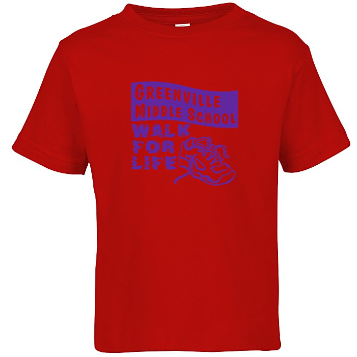 Custom Rabbit Skins Fine Jersey T-Shirt - Toddler