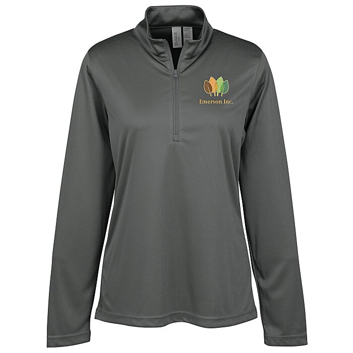Custom Clique Spin 1/2-Zip Pullover - Ladies'