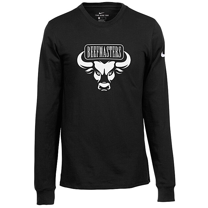 Custom Nike Dri-FIT Performance Blend LS T-Shirt - Men's