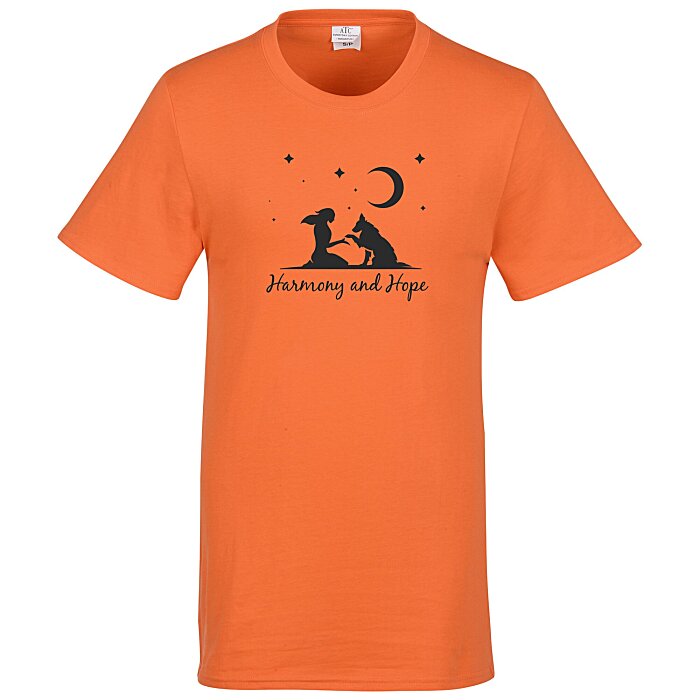 Custom Everyday Ringspun Cotton T-Shirt - Men's