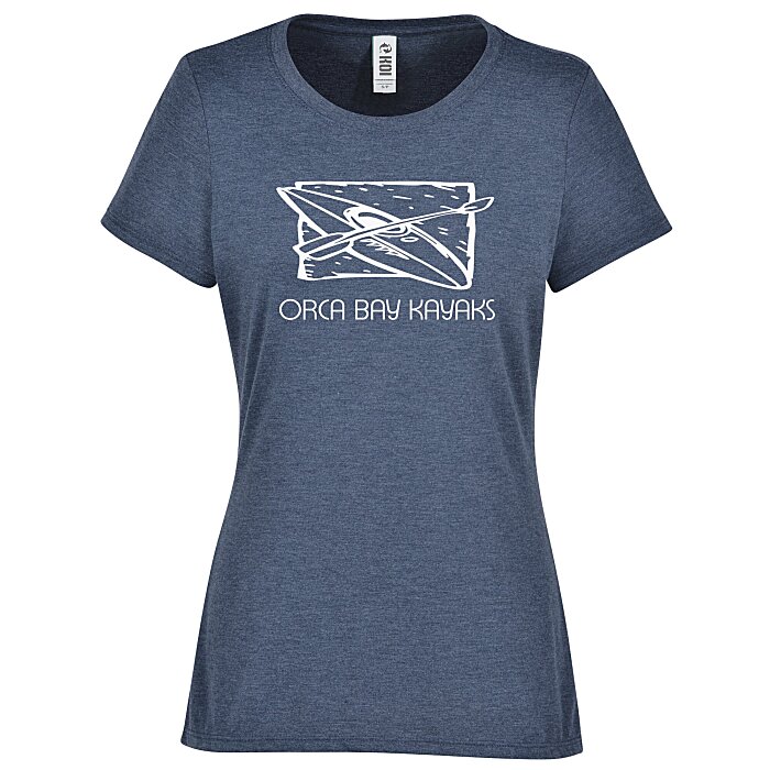 Custom Koi Element Tri-Blend T-Shirt - Ladies'