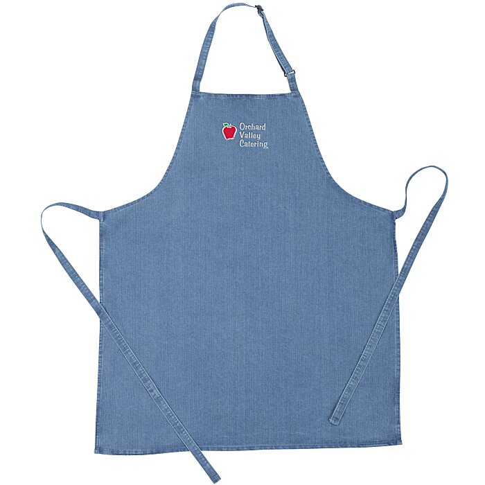 Custom Artisan Colours Bib Apron - Denim
