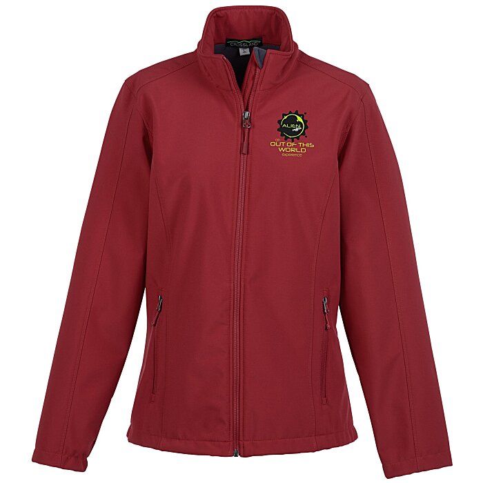 Custom Crossland Soft Shell Jacket - Ladies' - Full Colour