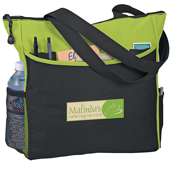 Custom Two-Tone Tote Bag - Full Colour