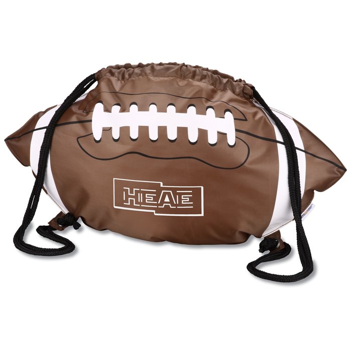 Custom Game Time! Football Drawstring Backpack