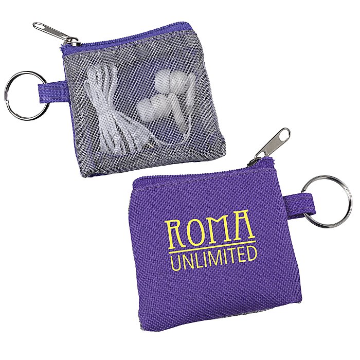 Custom Earbuds with Pouch