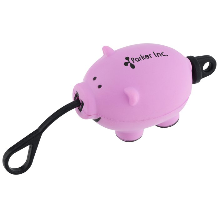 Custom Slingshot Foam Pig