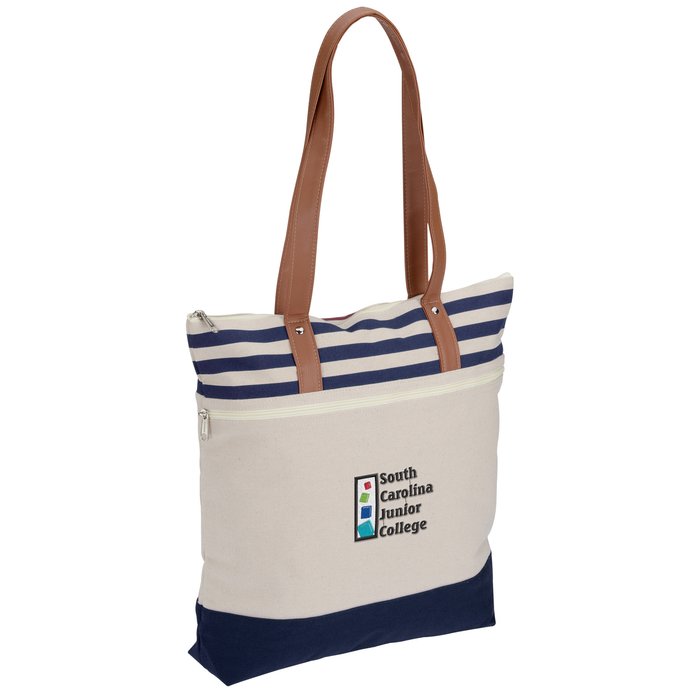 Custom Granby Cotton Tote - Embroidered
