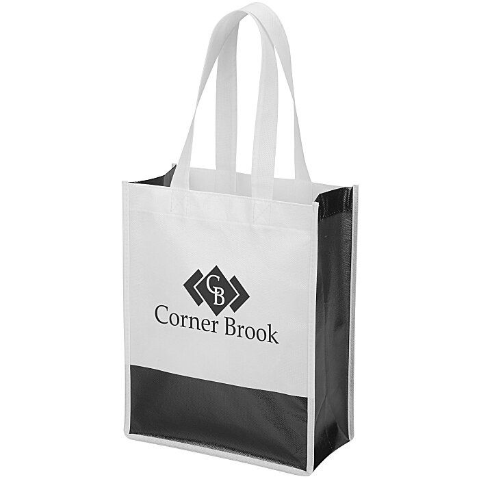 Custom Andover Laminated Tote Bag - 24 hr