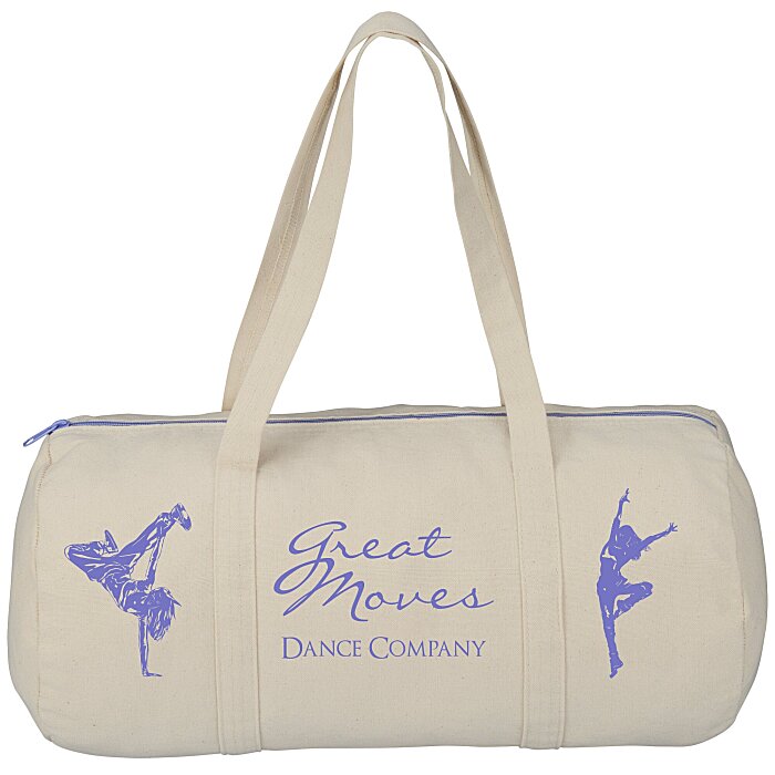 Custom Chroma Zip 10-oz Cotton Duffel