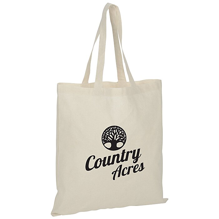 Custom Budget Cotton Tote - 24 hr