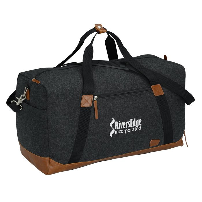 Custom Field & Co. Campster Wool 22-inch Duffel Bag