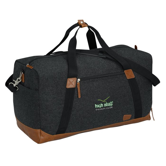 Custom Field & Co. Campster Wool 22-inch Duffel Bag - Embroidered