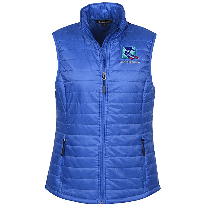 Custom Crossland Packable Puffer Vest - Ladies'