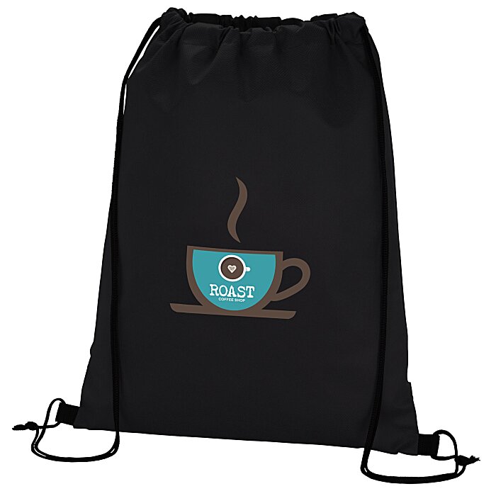 Custom Polypropylene Drawstring Sportpack - Full Colour