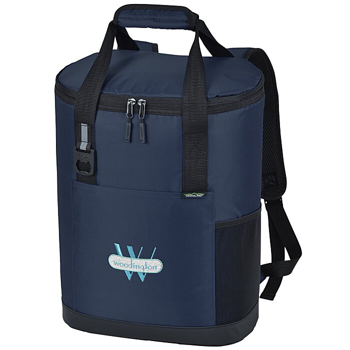 Custom Crossland Backpack Cooler - Embroidered