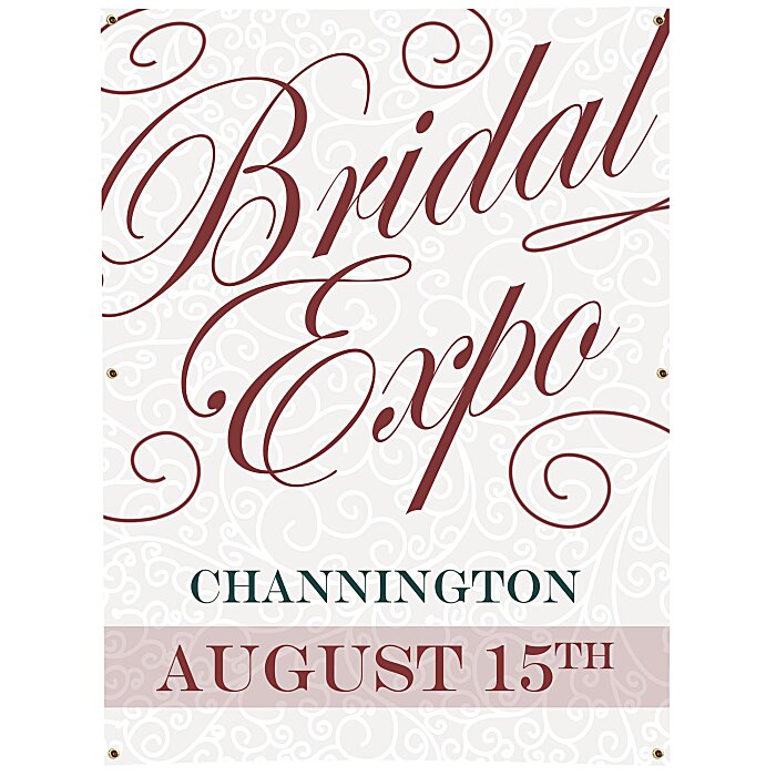 Custom Value Indoor Banner - 3' x 4' - 24 hr