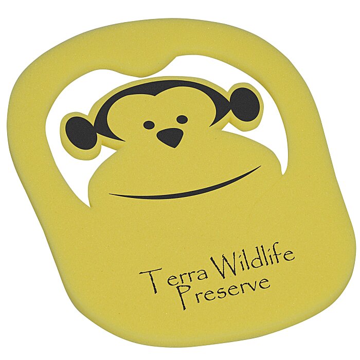 Custom Foam Monkey Pop Up Visor