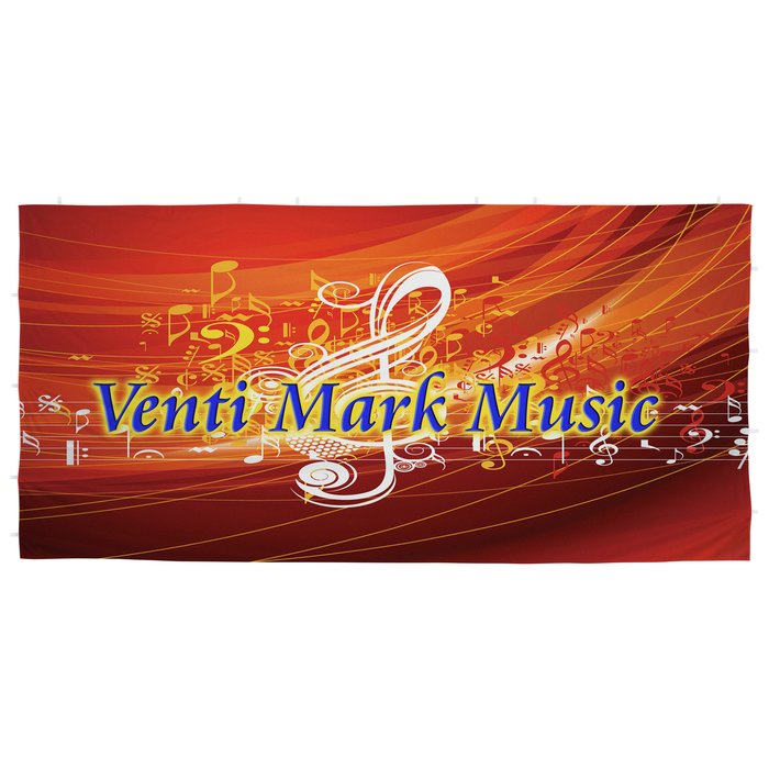 Custom Premium 10' x 15' Event Tent - Tent Wall - One Sided - Full Colour