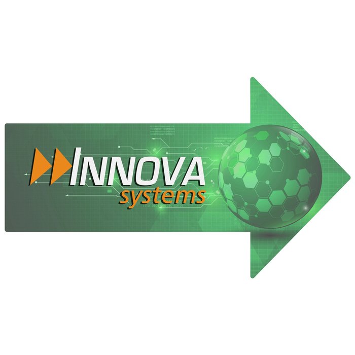 Custom Surface Grip Indoor Removable Graphics - Arrow - 72 inches x 42 inches