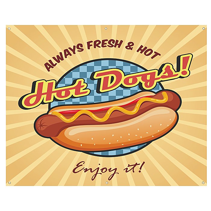 Custom Value Indoor Banner - 4' x 5' - 24 hr