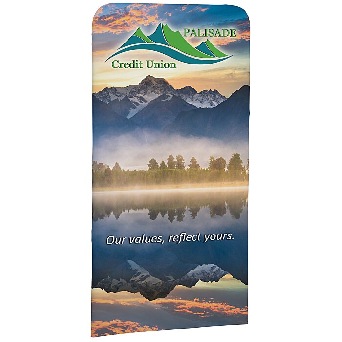 Custom EuroFit Modular Straight Wall - 6 feet x 3 feet - Replacement Graphic